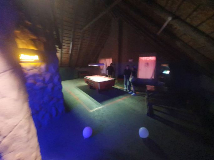 Game room, Blu light lodge, West Rand