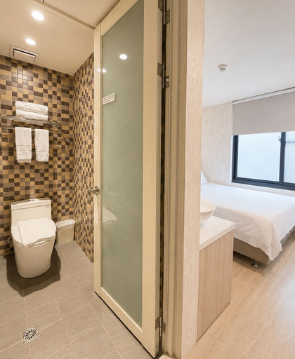 Bathroom 5, Taiwan Seven Days Boutique Hotel, Taipei City