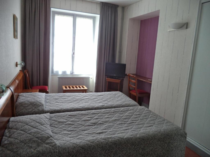 Bedroom 2, Cit Hotel Avallon Vauban, Yonne