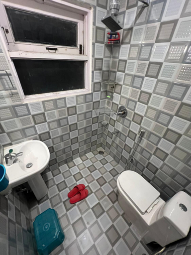 Bathroom 2, Urban Den Hostel, Srinagar