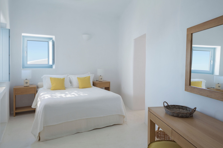Bedroom 2, Helestia Pocket Hotel, Caldera Santorini, South Aegean