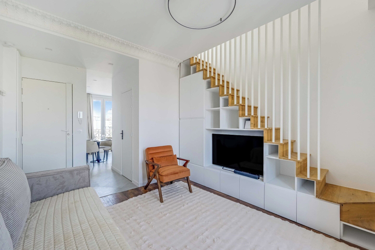 Living area 2, Charming Duplex 2br/6p - Aubervilliers, Seine-Saint-Denis