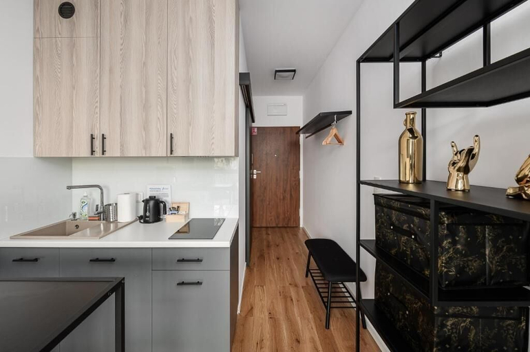 Private kitchen 4, ShortStayPoland Zgierska B106, Warsaw