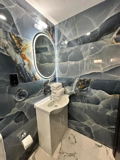 Bathroom 3, Pasha Hotel London, London