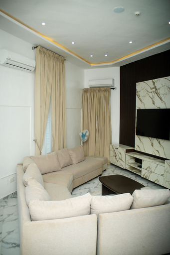 Living area 4, 4bedroom Luxury Apartment, Kosofe