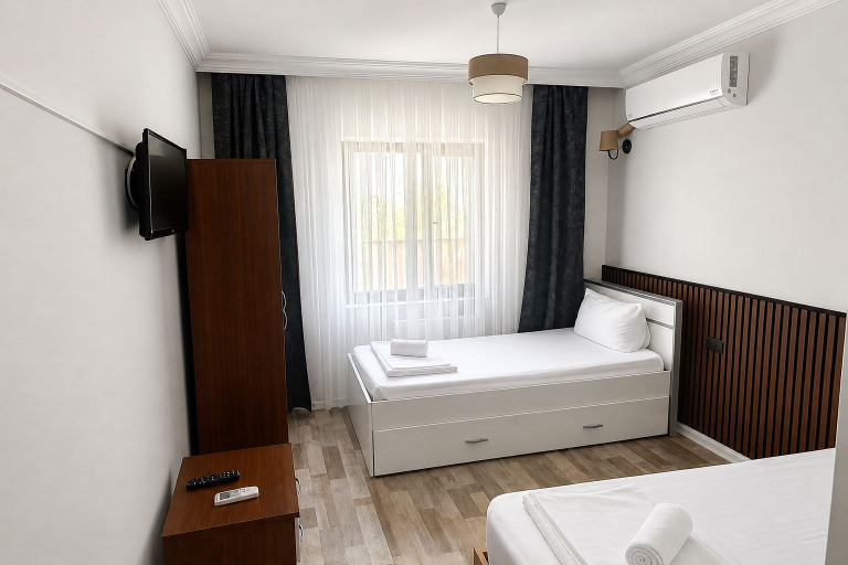 Room 4, Raban Pansiyon, Merkez