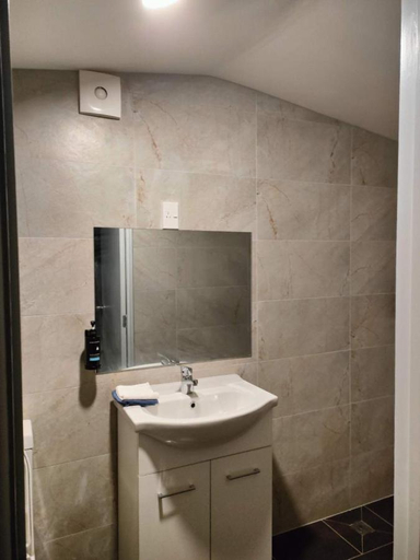 Bathroom, 1 Double and 1 sofa bed  Garden Chalet B, Waitakere