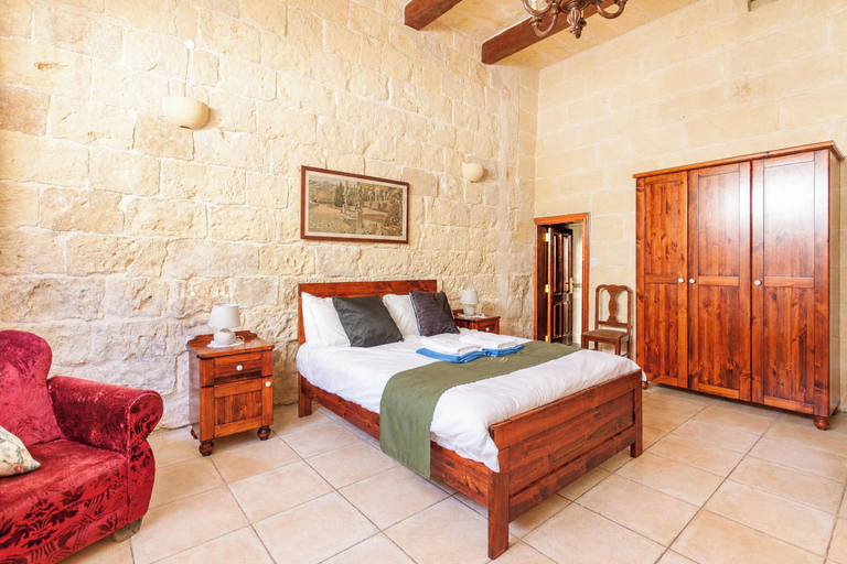 Bedroom 3, Villayana Gozitan Farmhouse with pool
