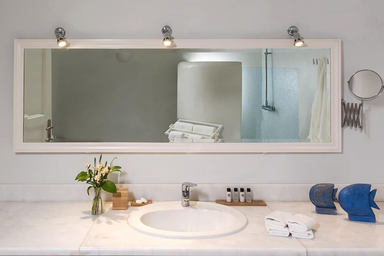 Bathroom 4, Helestia Pocket Hotel, Caldera Santorini, South Aegean