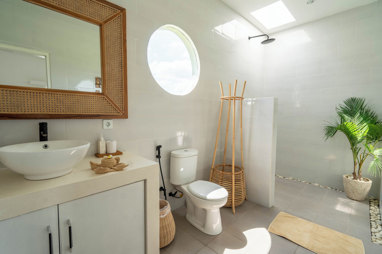 Bathroom 4, Noel Peaceful 3BR Villa, Badung