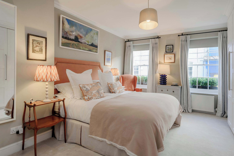 Bedroom 3, Divine Mews House - South Kensington, London