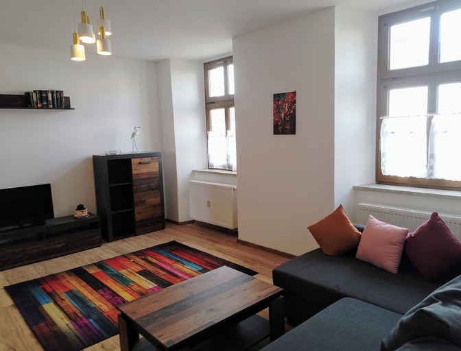 Living area 2, Ferienwhg im Rittergut nahe Freizeitpark, Vogtlandkreis
