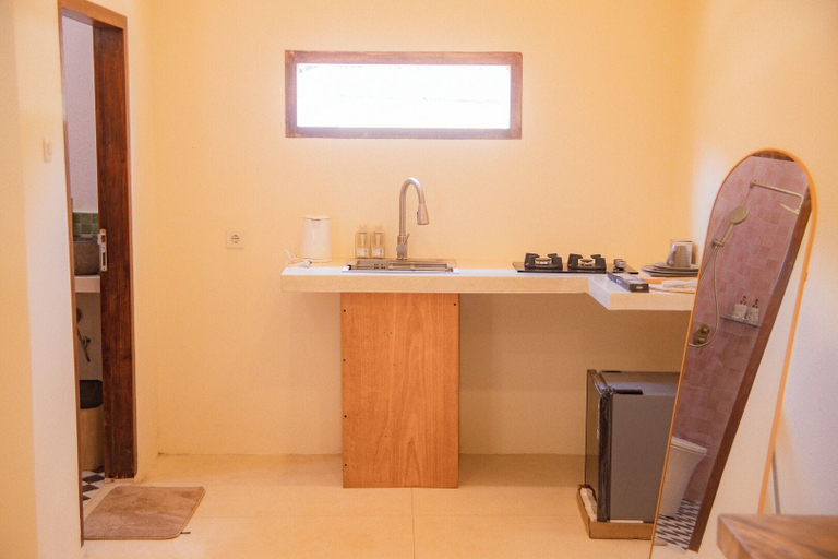 Bathroom 5, Pink Twin Villas, Lombok