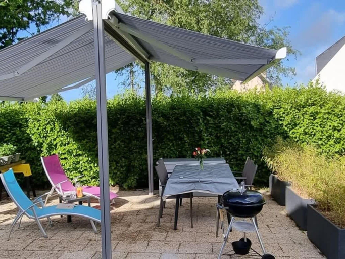 Balcony 3, Modern Apartment Stay Near Paris, Finistère