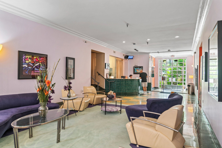 Lobby 5, Iconic Ocean Drive Retreat, Miami-Dade