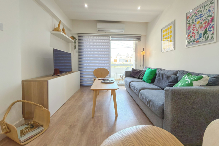 Living area 2, Modern 2BR Retreat in Central Nicosia