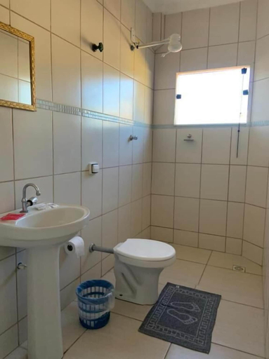 Bathroom 4, Hotel Mão de Fatima, Aparecida