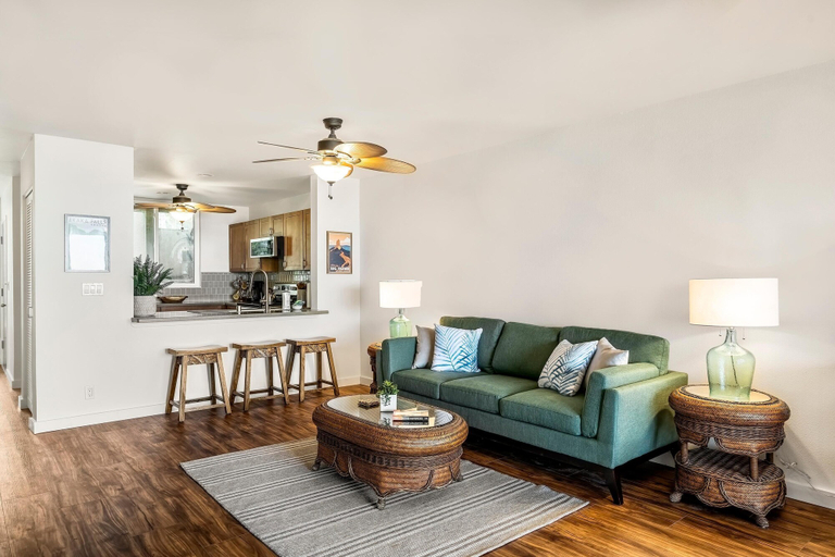 Living area 5, Kksrc#1-101 Direct Oceanfront, Ground Floor, AC!, Hawaii