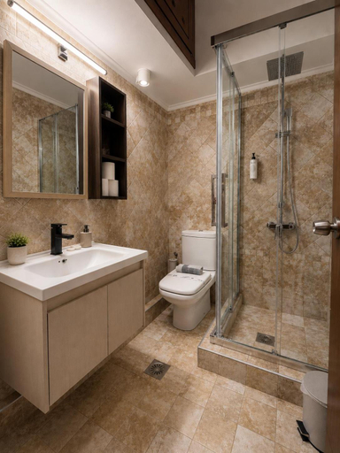 Bathroom, Kladis Club Holidays, East Macedonia and Thrace