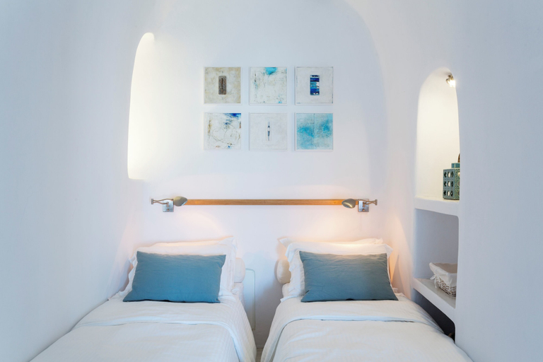 Bedroom 2, Helestia Pocket Hotel, Caldera Santorini, South Aegean