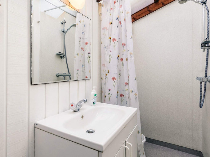 Bathroom, 3 Person Holiday Home in Karrebaeksminde, Næstved