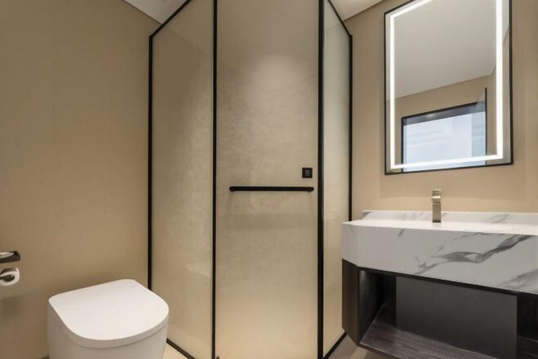 Bathroom 4, Xingxin Boutique Hotel, Jiuquan