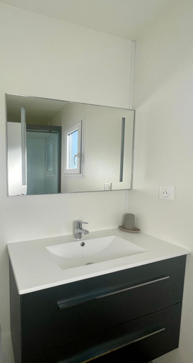 Bathroom 3, Beautiful ecolodge with heated pool all year round in Charente-Maritime, Charente-Maritime