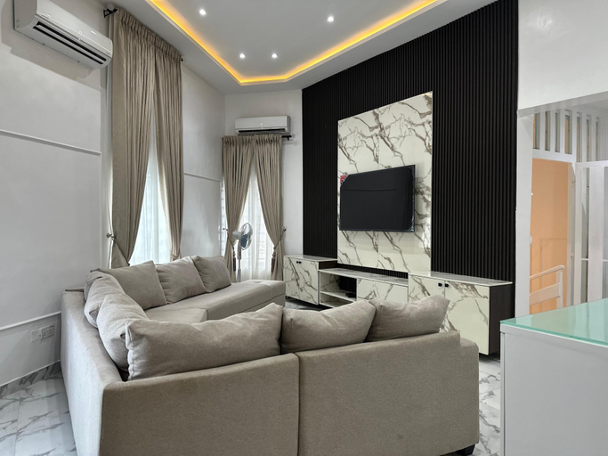 Living area 5, 4bedroom Luxury Apartment, Kosofe