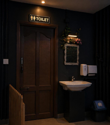 Bathroom, Klite stays - ZomoHotels, Puducherry