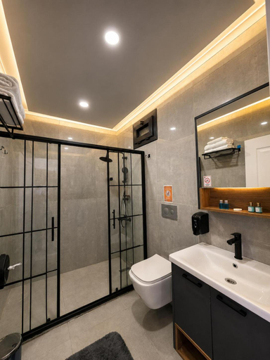 Bathroom 4, Aurora Suit Bungalov, Ardeşen
