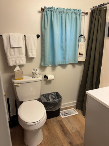Bathroom 4, The Hillside Motel, Page