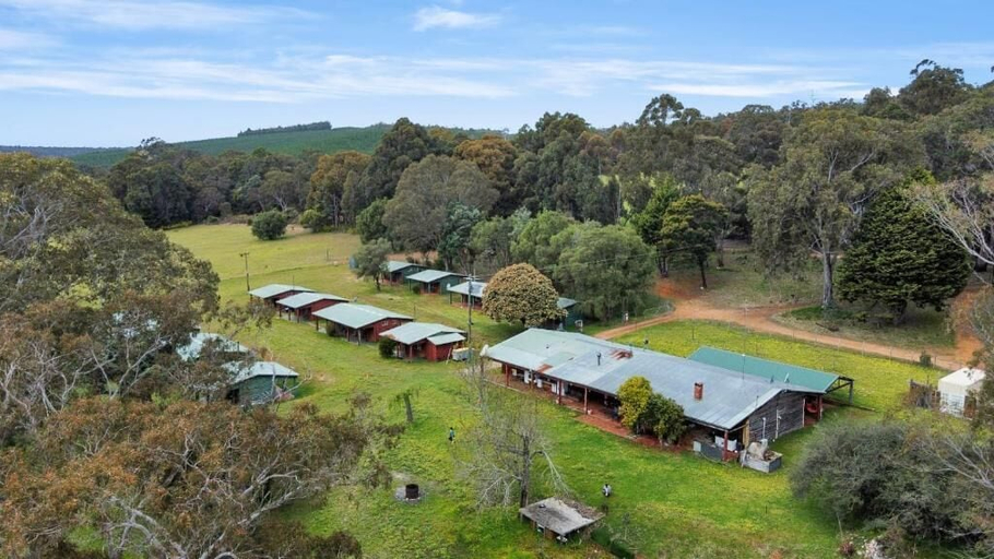 Aerial view, Kin Kin Retreat, Manjimup