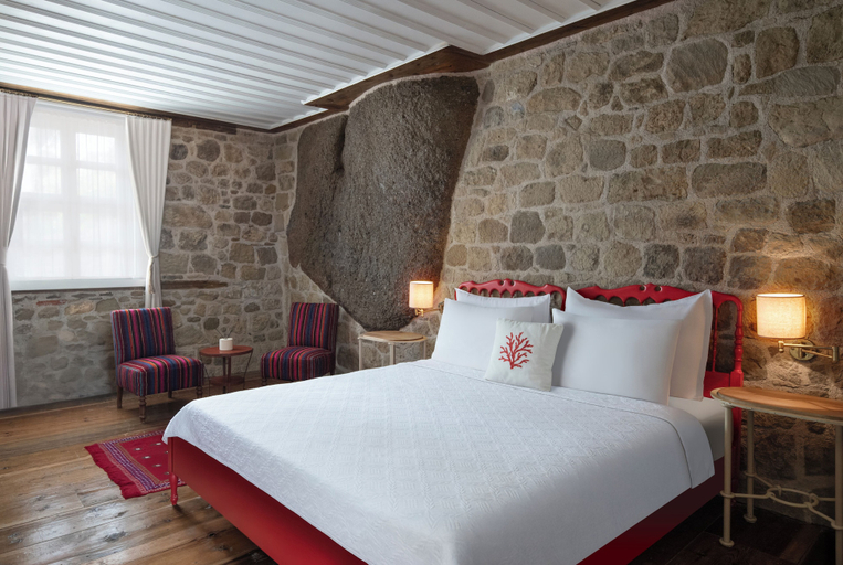 Bedroom 2, Ida Blue, Adatepe - Adults Only, Ayvacık