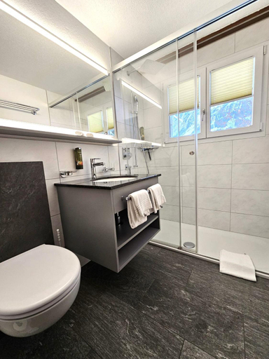 Bathroom 3, Hotel Kirchbuehl Superior, Interlaken