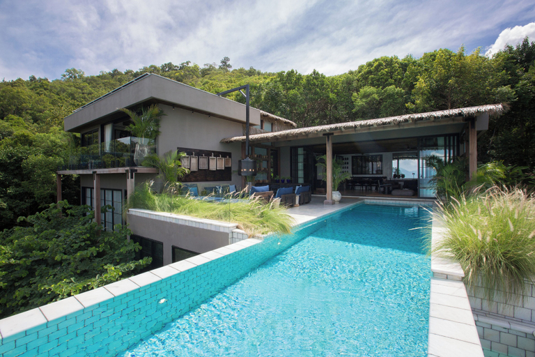 Pool 4, Villa Kram 4BR Luxury Sea View Villa, Ko Samui
