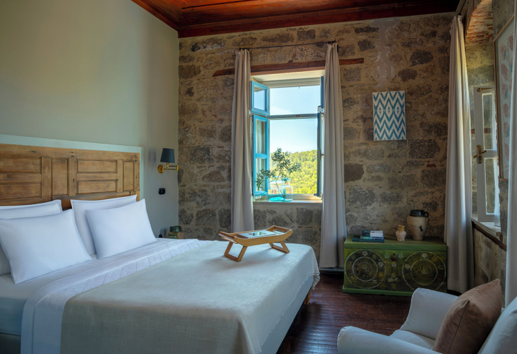 Bedroom 4, Ida Blue, Adatepe - Adults Only, Ayvacık