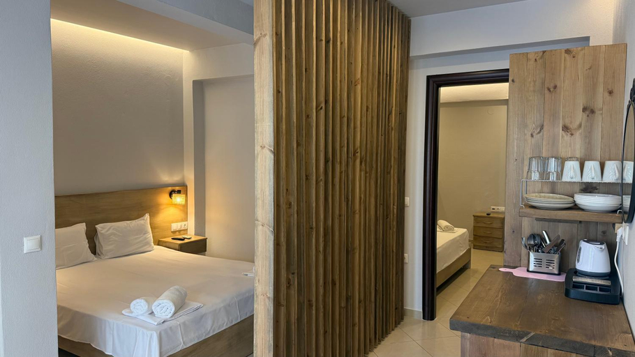 Bedroom, Oniro Rooms & Suites, Central Macedonia