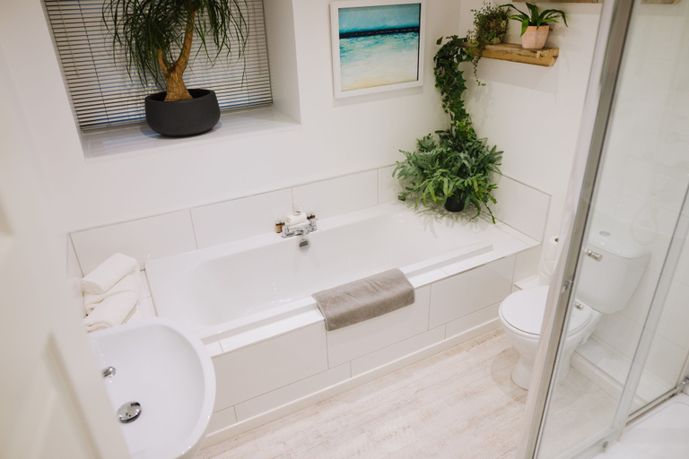 Bathroom, Snowdon Studio Apartment, Conwy