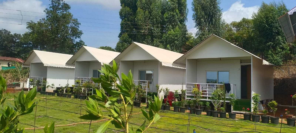 Exterior 5, Open Sky Tent House, Satara