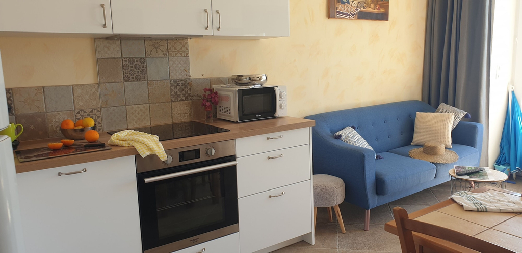 Private kitchen 2, Appartement de charme vue sur mer, Haute-Corse