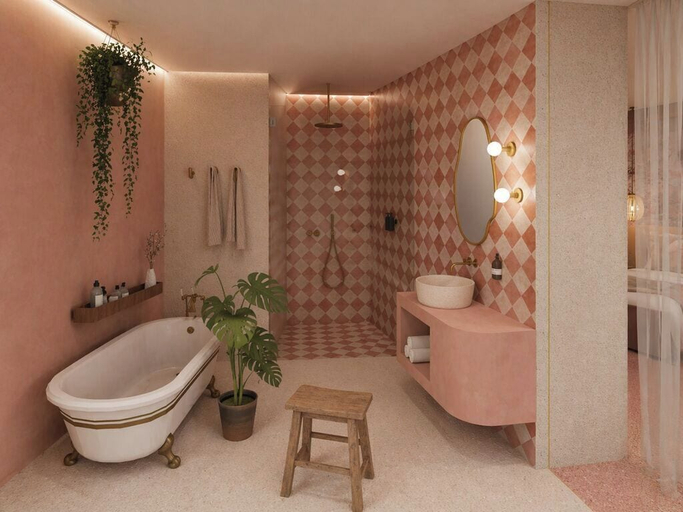 Bathroom 3, Van Der Valk Hotel Dennenhof, Antwerpen