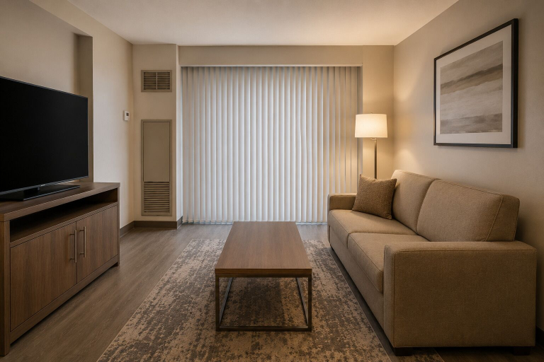 Living area 5, Nova Hotel & Suites, Toronto