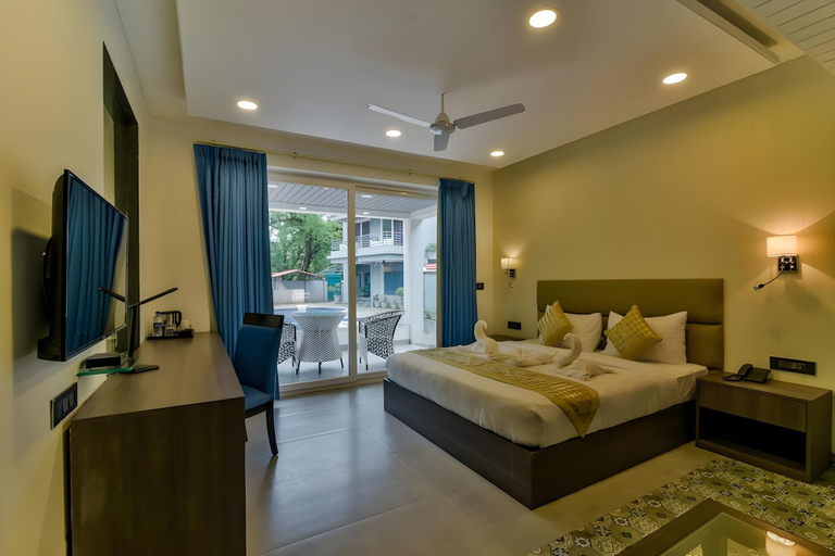 Bedroom 3, Ramatan Resorts, North Goa