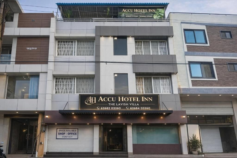 Exterior detail, Accuotel lavish villa, Indore