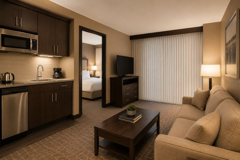 Living area 2, Luma Hotel and Suites, Toronto