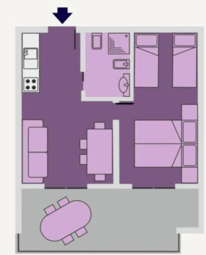 Floor plan 5, Relax and Unwind in Bibione Bliss, Venezia