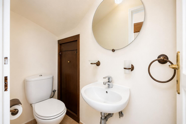Bathroom 4, Ekklisies Tria Large Private Pool AC WiFi, Crete