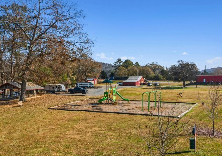 Children's area, Cedar Creek Outdoor Center, Floyd