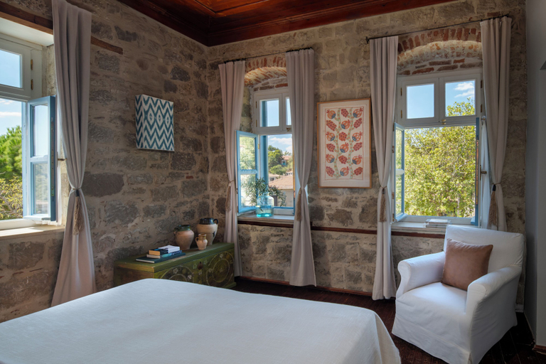 Bedroom 4, Ida Blue, Adatepe - Adults Only, Ayvacık