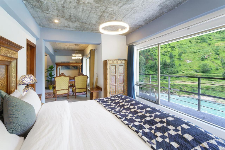 Bedroom 2, Walnut Riverside Resort, Hazara